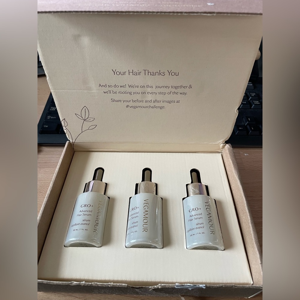 Vegamour 3 month supply in original box